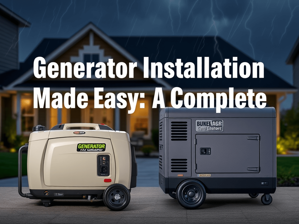 Generator Installation Made Easy: A Complete&nbsp;Overview